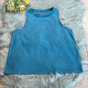 Beyond Yoga Spacedye Blue Featherweight Tank sz XS